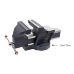 Shop Bench Vice General Purpose, Fixed Base & Swivel Base